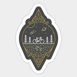 Bike to Nature 3 Sticker